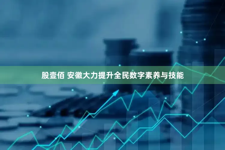 股壹佰 安徽大力提升全民数字素养与技能