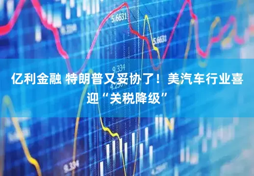 亿利金融 特朗普又妥协了！美汽车行业喜迎“关税降级”